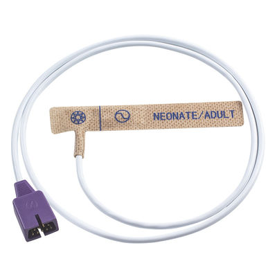 N-ellcor Oxi-max DB9 9pin MAX-A एकमुश्त SpO2 सेंसर PM100N NPB-4000 वयस्क गैर बुना कपड़ा