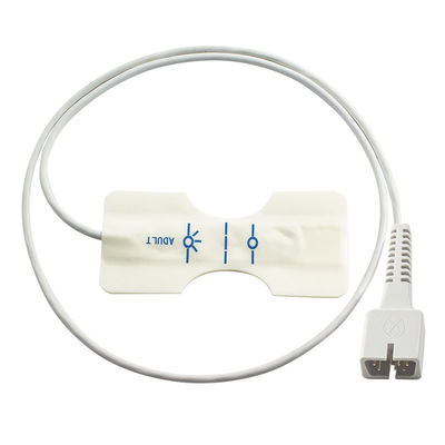 डिजिटल टेक पेडियाट्रिक SpO2 डिस्पोजेबल सेंसर सफेद फोम के लिए ECG1200G PM50 PM60D