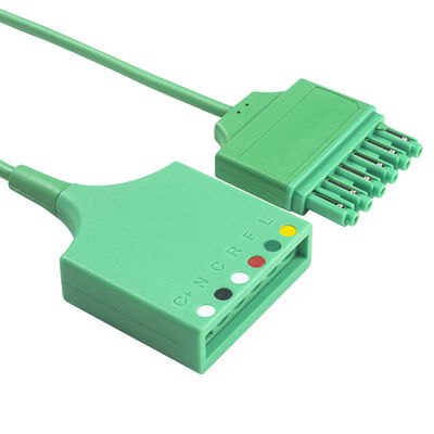 Siemens Draeger MS16256 6Lead ECG ट्रंक अडैप्टर केबल ड्रैगर ECG एक्सटेंशन ट्रंक केबल सिंगल पिन कनेक्टर