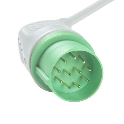 Nihon Kohden TEC-7631C ECG केबल और लीडवायर 11pin कनेक्टर ECG केबल 5 लीड IEC स्नैप