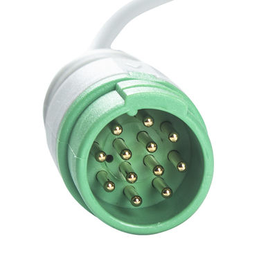 Biolight BLT ECG केबल और लीडवायर 5 लीड IEC क्लिप 12Pin C2557P0 ECG केबल