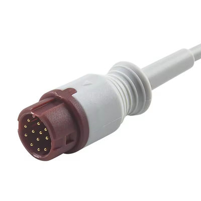 पी-फिलिप्स 12 पिन एबॉट मेडिक्स आईबीपी एडाप्टर केबल के लिए Efficia CM120 IntelliVue MX600 896083021