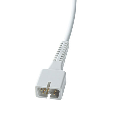 ग्रे लघु वयस्क SpO2 सेंसर सॉफ्ट टिप 1M Contec CMS60C/CW/D/DW CMS60 PM50 PM60D के लिए