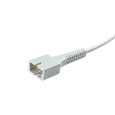 ग्रे लघु वयस्क SpO2 सेंसर सॉफ्ट टिप 1M Contec CMS60C/CW/D/DW CMS60 PM50 PM60D के लिए