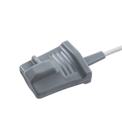 ग्रे लघु वयस्क SpO2 सेंसर सॉफ्ट टिप 1M Contec CMS60C/CW/D/DW CMS60 PM50 PM60D के लिए