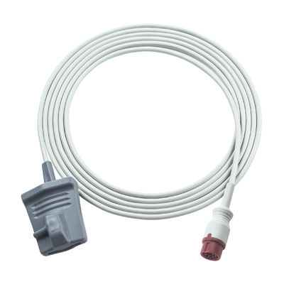 संगत बायोलाइट S12 वयस्क रबर टिप SpO2 सेंसर बायोलाइट M12 S M श्रृंखला 9Pin 3.0M