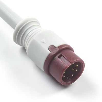 संगत बायोलाइट S12 वयस्क रबर टिप SpO2 सेंसर बायोलाइट M12 S M श्रृंखला 9Pin 3.0M