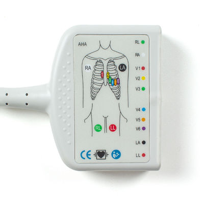संगत Fukuda Denshi 10Lead EKG केबल के लिए CardiMax FX-7202, CardiMax FX-7402, CardiMax FX-7101