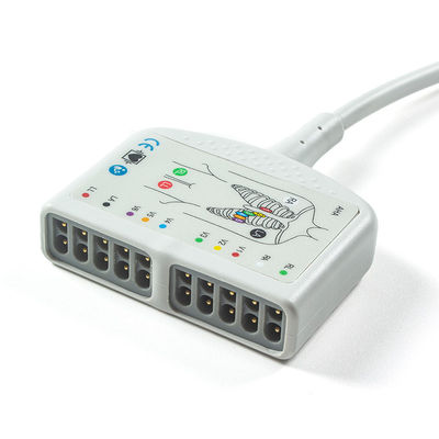 संगत Fukuda Denshi 10Lead EKG केबल के लिए CardiMax FX-7202, CardiMax FX-7402, CardiMax FX-7101