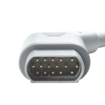 Multimed 6 Pod Patient Cable 3.5M 6Lead ECG के लिए संगत SpO2/Temperature/ECG फंक्शन के साथ