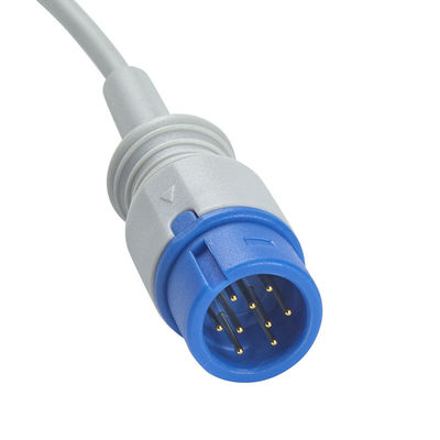 संगत ViewMed 9Pin SpO2 प्रोब वयस्क ViewMed संतृप्ति मॉनिटर फिंगर क्लिप 3.0M