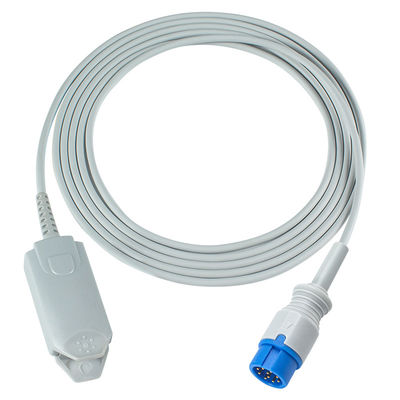 संगत Comen C70 C60 SpO2 प्रोब 3.0M एम-असिमो मेडिकल के लिए Oxmax टेक