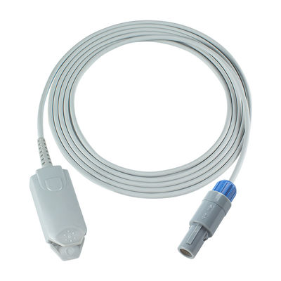 क्रिएटिव UP-7000 PC-3000 वयस्क फिंगर क्लिप SpO2 सेंसर 9Pin 3.0M SpO2 प्रोब
