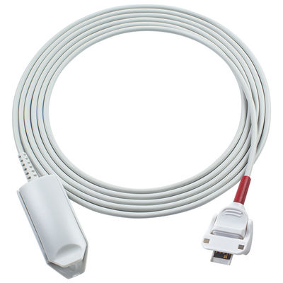 वयस्क फिंगर क्लिप SpO2 सेंसर 1.0M संगत Masimo Rad-G Direct