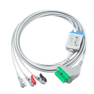 फुकुडा डेनशी CIO-07CTP-5NA CIO-07CTP-3NA ईसीजी केबल 15पिन DSL-8001 DSL-8001R डायनास्कोप DS-8100 DS-8200 DS-8500