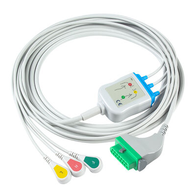 फुकुडा डेनशी CIO-07CTP-5NA CIO-07CTP-3NA ईसीजी केबल 15पिन DSL-8001 DSL-8001R डायनास्कोप DS-8100 DS-8200 DS-8500