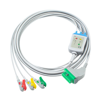 फुकुडा डेनशी CIO-07CTP-5NA CIO-07CTP-3NA ईसीजी केबल 15पिन DSL-8001 DSL-8001R डायनास्कोप DS-8100 DS-8200 DS-8500