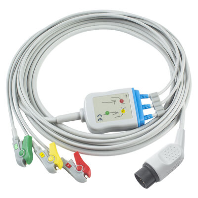 निहोनकोहडेन OEC-6102A 8पिन ईसीजी केबल और लीडवायर