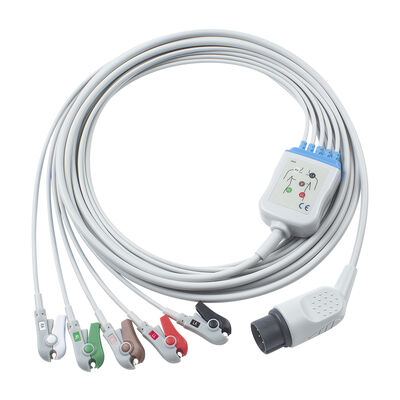 निहोनकोहडेन OEC-6102A 8पिन ईसीजी केबल और लीडवायर