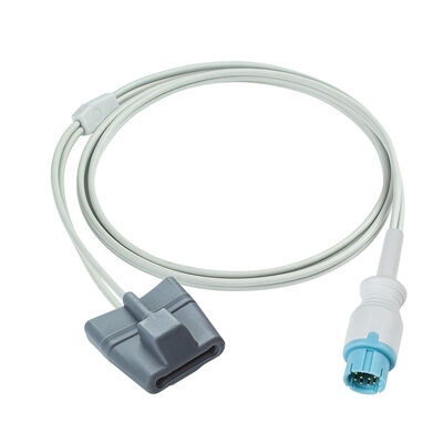 संगत LEPU क्रिएटिव Aiview V12 V10 PH10 PH12 VX VS 10Pin SpO2 सेंसर केबल 2.5 M लंबाई के साथ