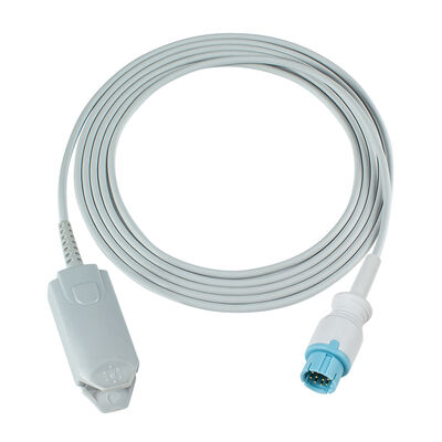 संगत LEPU क्रिएटिव Aiview V12 V10 PH10 PH12 VX VS 10Pin SpO2 सेंसर केबल 2.5 M लंबाई के साथ