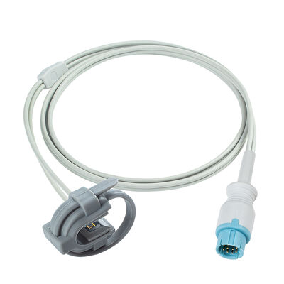 संगत LEPU क्रिएटिव Aiview V12 V10 PH10 PH12 VX VS 10Pin SpO2 सेंसर केबल 2.5 M लंबाई के साथ