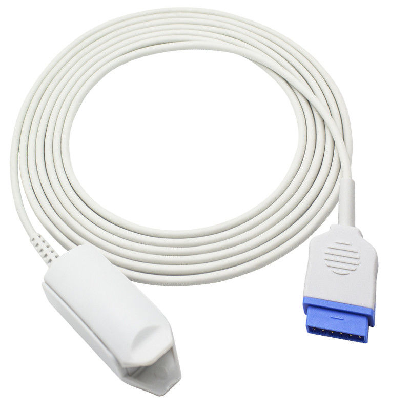 GE Healthcare Marquette Spo2 सेंसर 2006644-001 2021406-001 डैश 2500 B20 11Pin एडल्ट फिंगर क्लिप SpO2 जांच