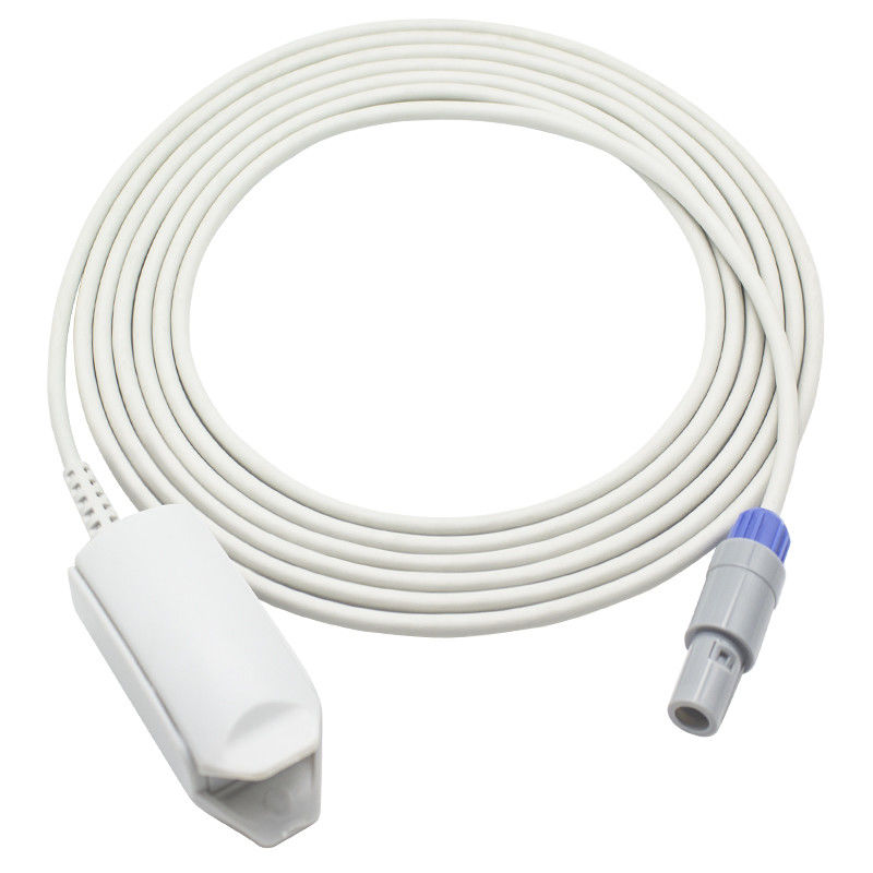Adecon पुन: प्रयोज्य SpO2 सेंसर MCF-21L DK-8000D DK-8000L 6Pin वयस्क फिंगर क्लिप SpO2 जांच