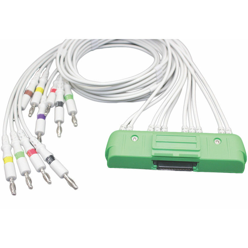 निहोन कोहेन जापान BR-911D ECG-9320 ECG-9522P कार्डियोफैक्स V 1550K EKG केबल NK 10Lead IEC बनाना 4.0