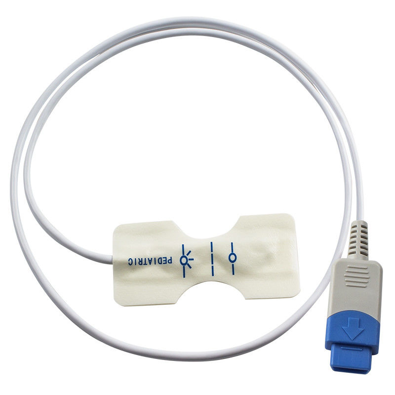 Datex Ohmeda TS-PAW-25 TS-PAW-10 बाल Spo2 सेंसर सफेद फोम डिस्पोजेबल SpO2 जांच