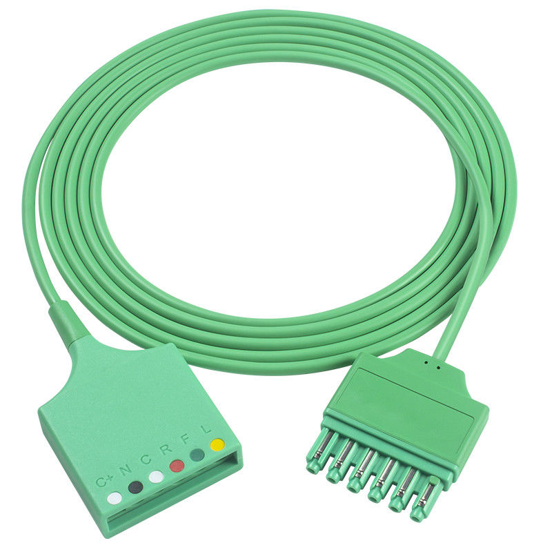Siemens Draeger MS16256 6Lead ECG ट्रंक अडैप्टर केबल ड्रैगर ECG एक्सटेंशन ट्रंक केबल सिंगल पिन कनेक्टर