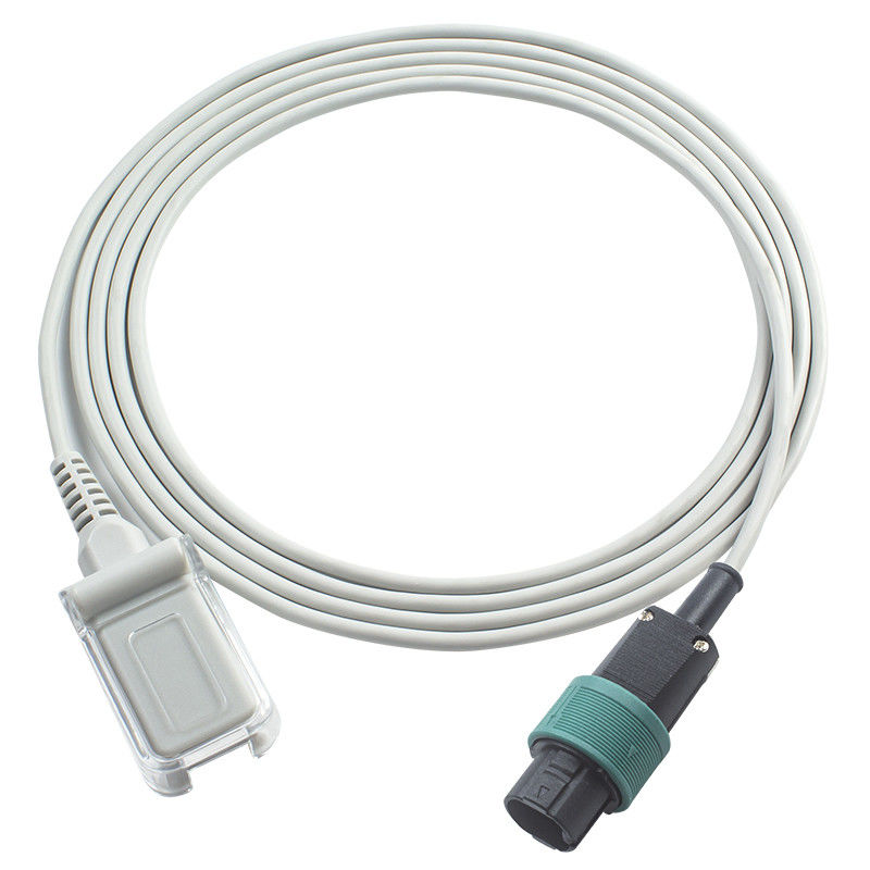 Saadat Pediatric Spo2 Probe 7Pin to DB9 SpO2 अडैप्टर एक्सटेंशन केबल 2.4M TPU
