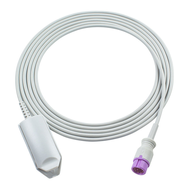 Mindray पुनः प्रयोज्य Spo2 सेंसर Ma-Simo Tech 8 पिन 115-020768-00 Beneview T5 T8 N12 N15