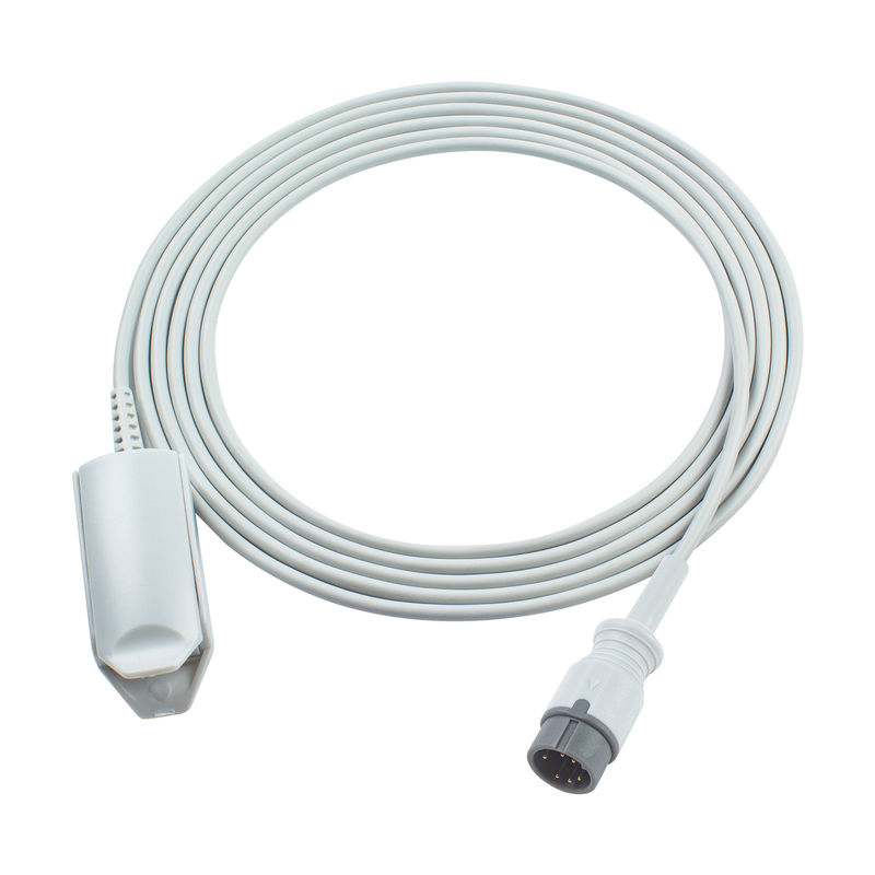 Zoncare PM7000D प्रोब 6Pin वयस्क डिजिटल 3.0M PM7000C के लिए संगत Zoncare SpO2 परीक्षण केबल
