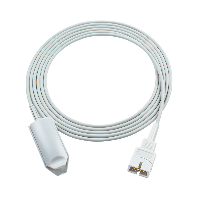 संगत Contec CA10S वयस्क SpO2 जांच Contec पल्स ऑक्सीमीटर CMS60D1 SpO2 9 पिन 3.0M
