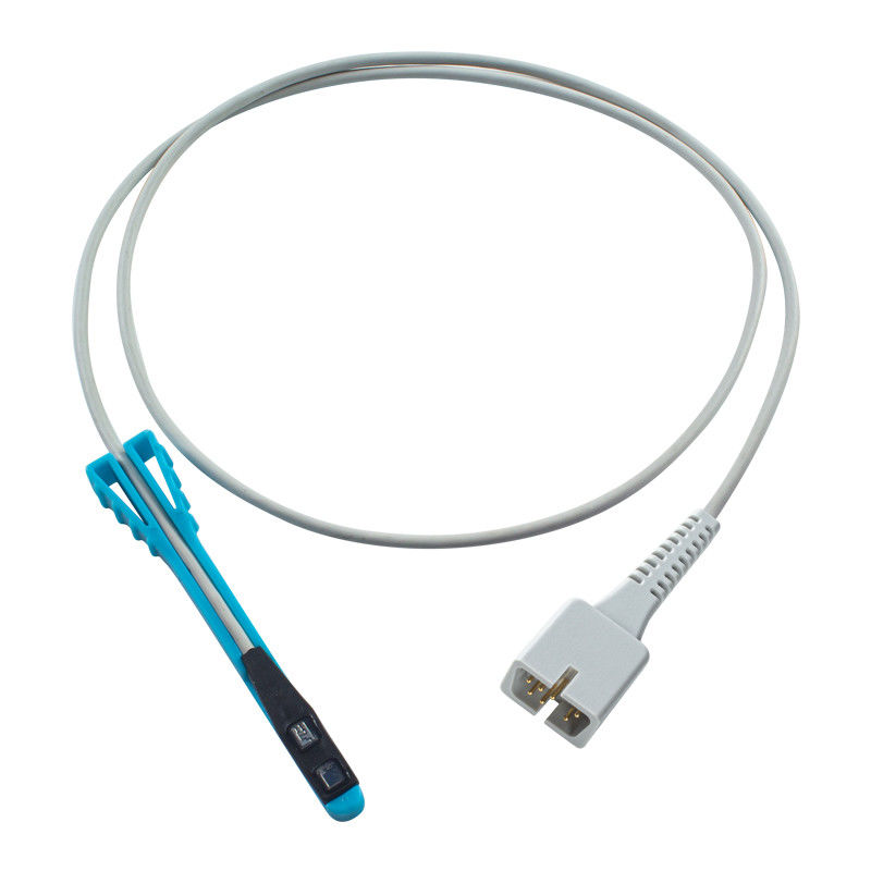 संगत N-ellcor 7Pin लघु SpO2 सेंसर पशु रेक्टल गैर-ऑक्सीमैक्स 1M