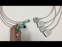 जीई हेल्थकेयर ईसीजी ट्रंक केबल कोरोमेट्रिक्स 1442एएओ एमईसीजी और एफईसीजी ईसीजी केबल