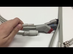 Welch Allyn SE-PRO-600 M2461A EKG केबल और लीडवायर IEC 4.0 बनाना कनेक्टर